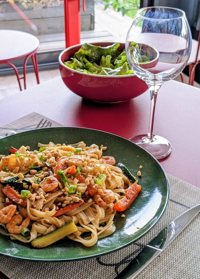 Repas cuisiné à la Clé des Chaumes